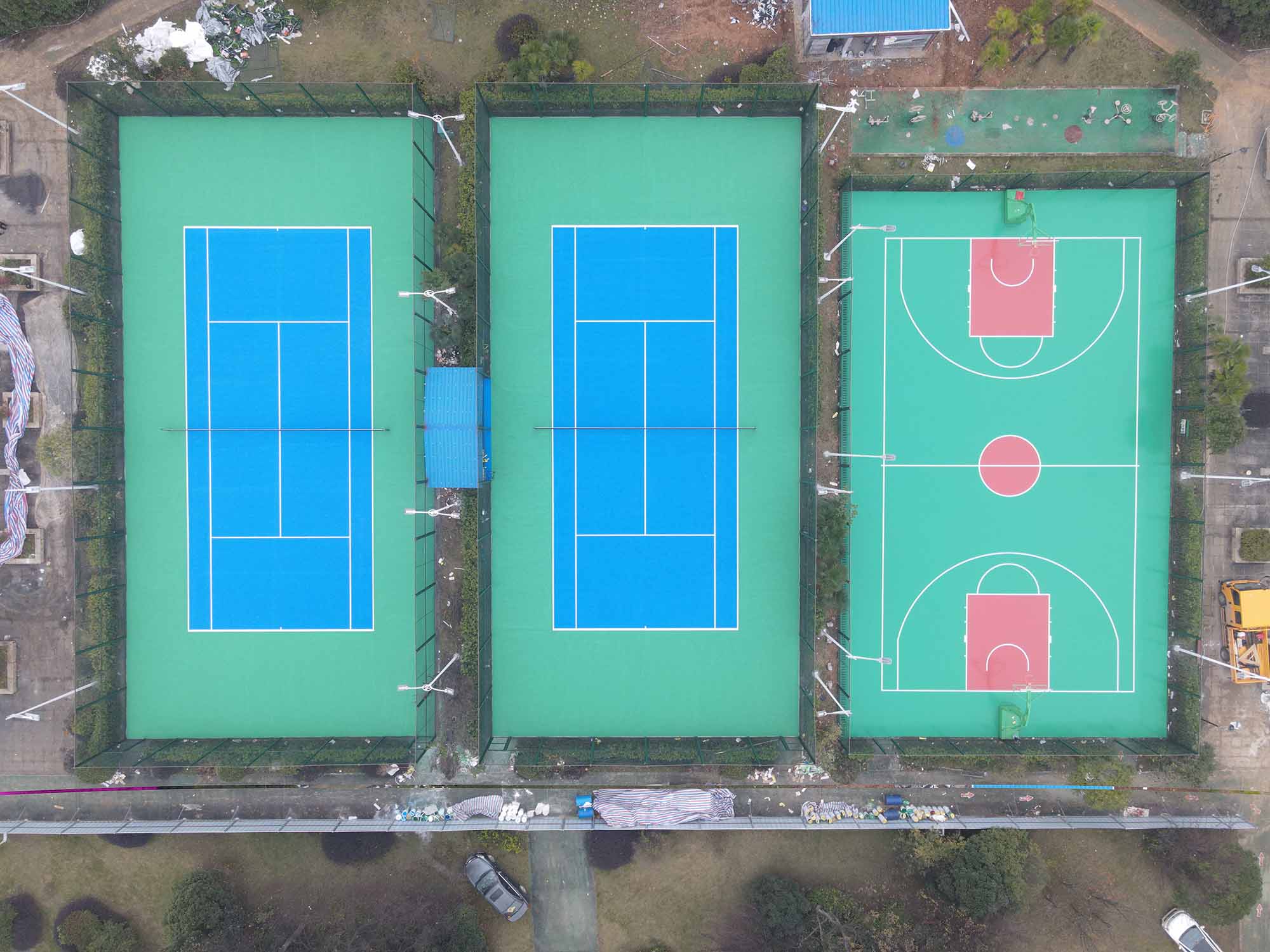 慈溪弹性丙烯酸球场